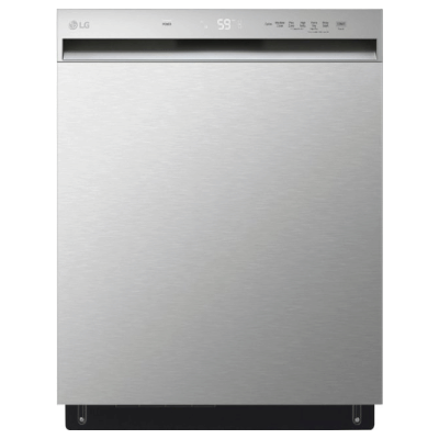 LG Stainless Front Control Built-In Tub Dishwasher with QuadWash