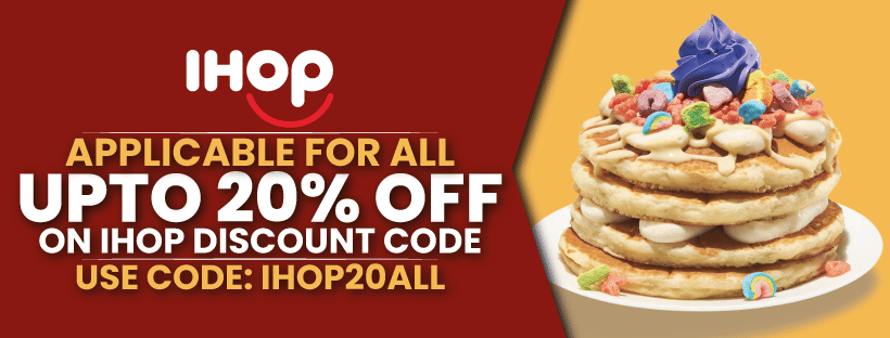 Upto 20% Off | IHOP Discount code