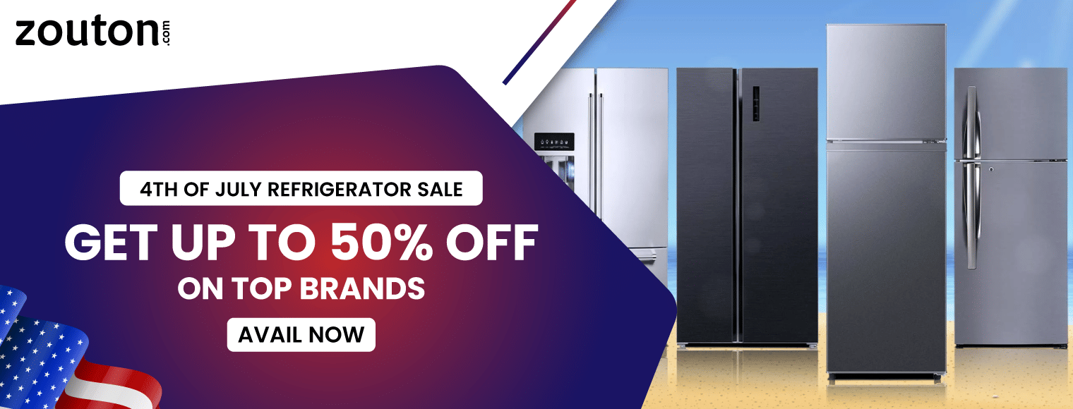 4th of July Refrigerator Sale | Get Up to 50% off on Top Brands