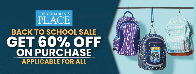 The Children’s Place Back To School Sale | 60% Off