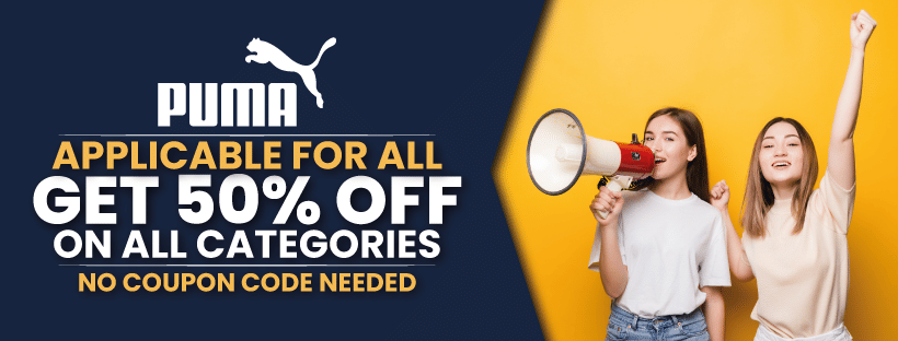 Puma Sale 2021| Get 50% Off