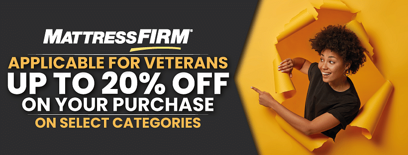 does mattress firm have military discount