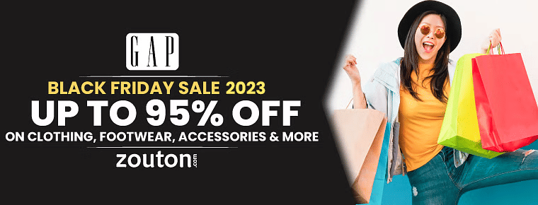 GAP Black Friday Sale 2023: Get Up to 50% Off On Clothing, Footwear, Accessories & More