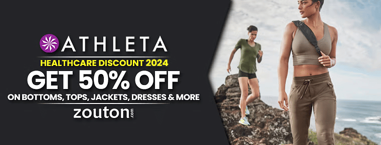 Athleta Healthcare Discount (December 2024): Get 85%+ 20% Off On Bottoms, Tops, Jackets, Dresses
