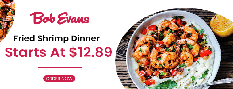 Fried Shrimp Dinner | Starts At $12.89