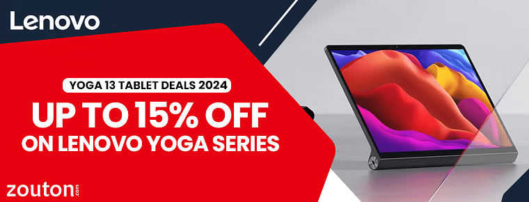Lenovo Yoga 13 Tablet Deals 2024 | Save Up To 57% Off On Selected Tablet Series