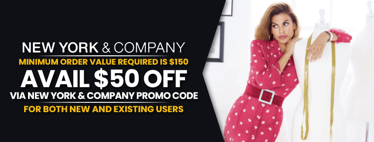  Avail $50 off | New York & Company Promo code