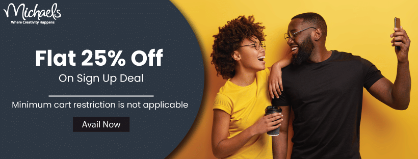 Michaels Sign Up Deal