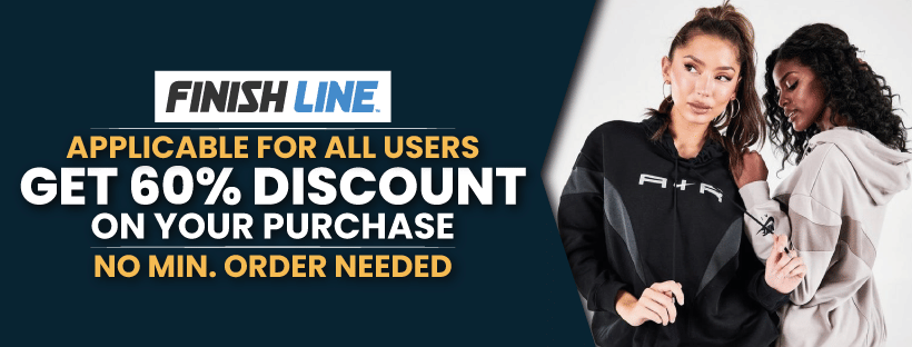 Finish Line Sale| Get 60% Off