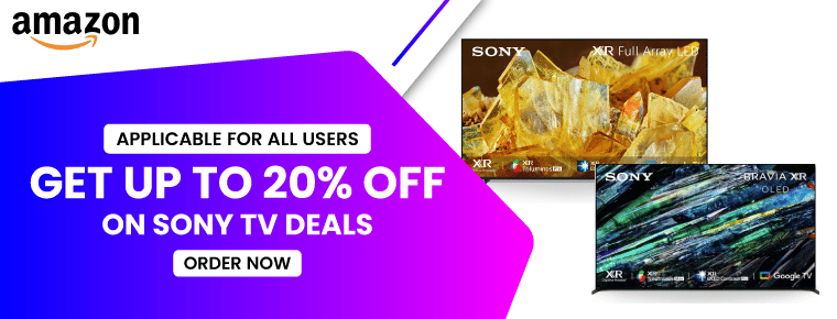Amazon Prime Day Sony TV Deals | Up to 20% Off on Purchases