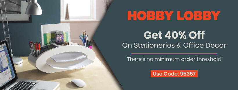 Get 40% Off On Stationeries & Office Decor