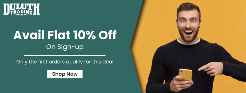 Duluth Sign-up Deal | Flat 10% Off