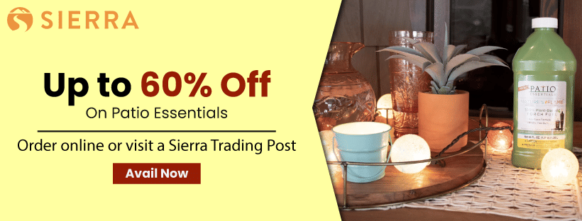 Patio Essentials At Up To 60% Off