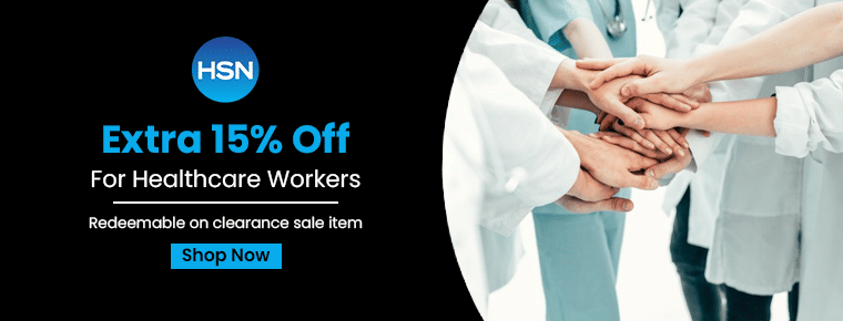 Extra 15% Off For Healthcare Workers