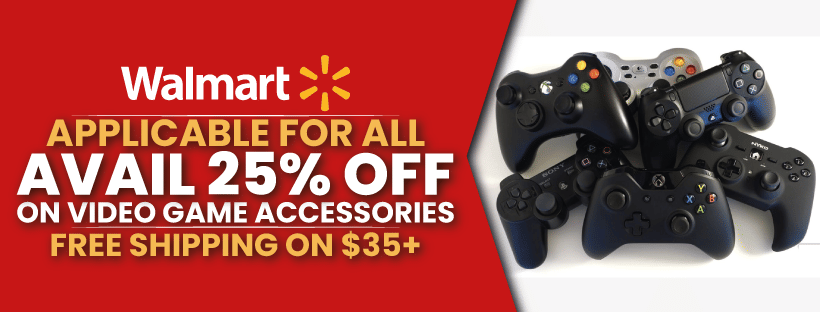 25% Off On Video Game Accessories | Walmart