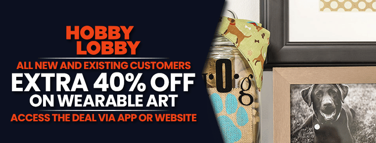 Extra 40% Off On Wearable Art