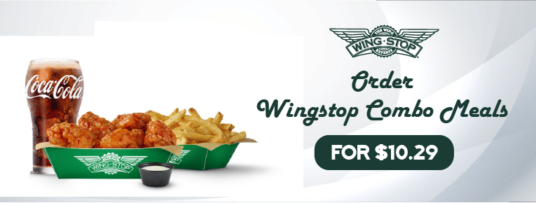 Order Wingstop Combo Meals For $10.29