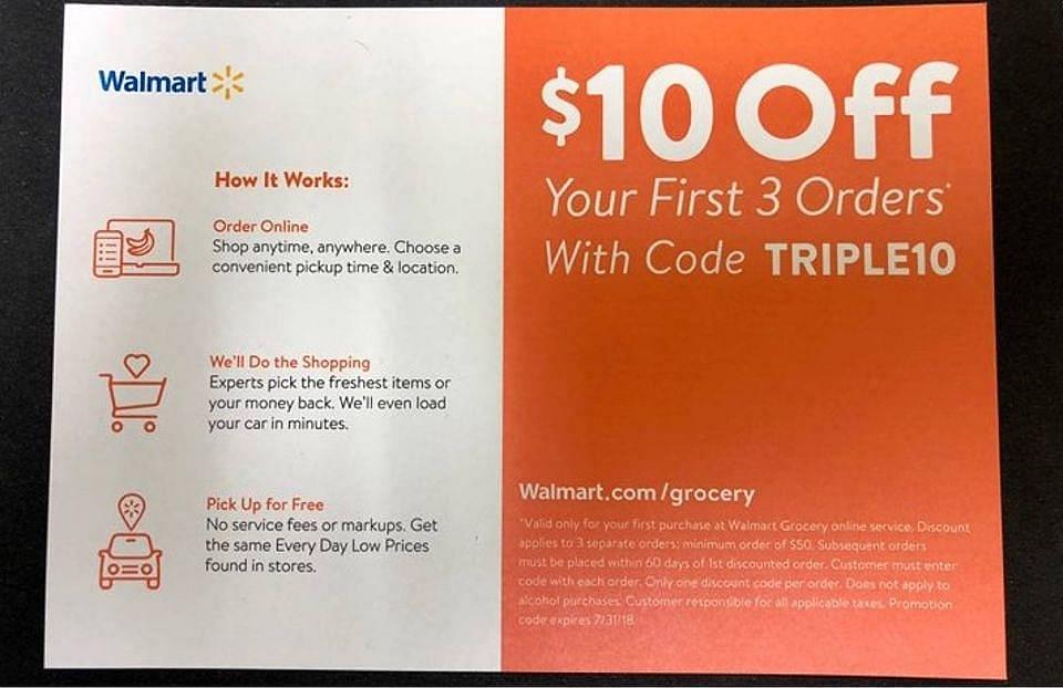 walmart online order split payment