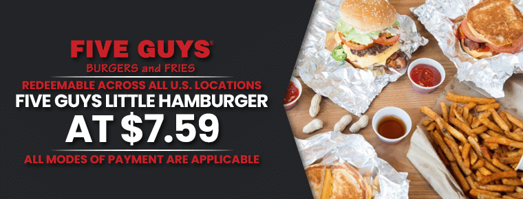Five Guys Little Hamburger | At $7.59