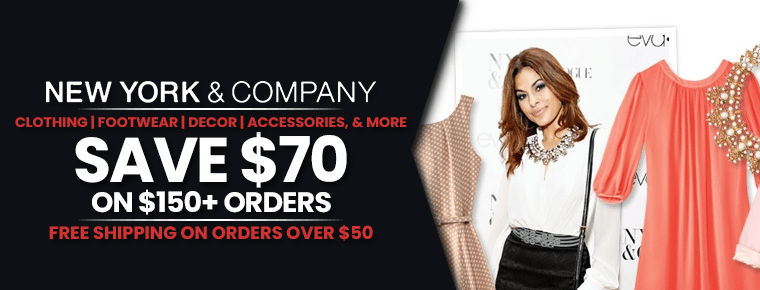 New York And Company Coupon Code : Save $70 On $150+ Orders