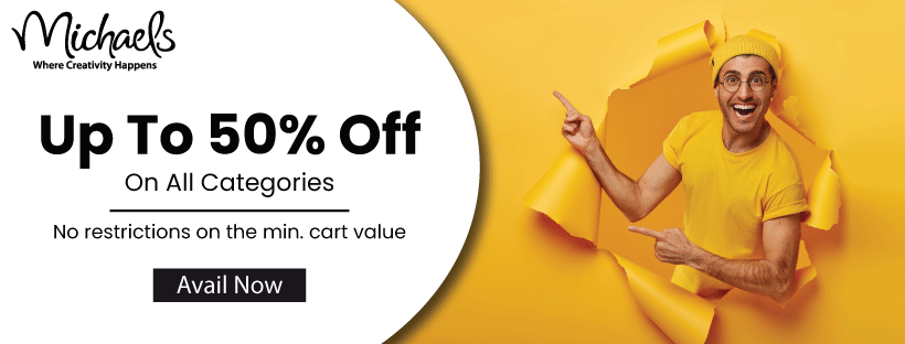 Up To 50% Off On All Categories