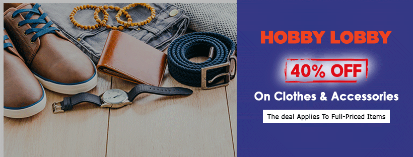 Clothes & Accessories: Flat 40% Off