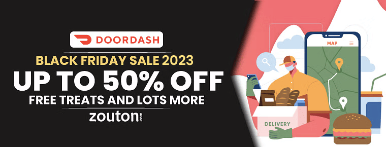 DoorDash Black Friday Sale | Get Up To 50% Off, Free Treats And Lots More