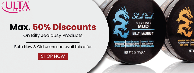 Billy Jealousy Products: Max. 50% Discounts