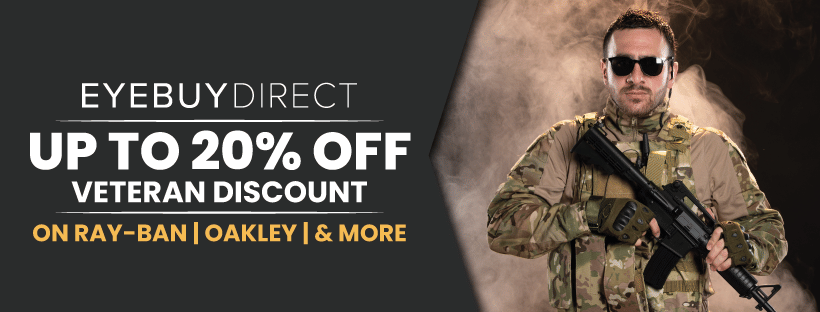 EyeBuyDirect Veteran Discount| Up to 20% Off