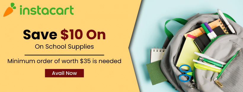 Save $10 On School Supplies| Active Deal