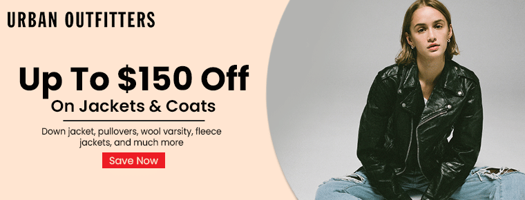 Save Up To $150 Off On Jackets & Coats