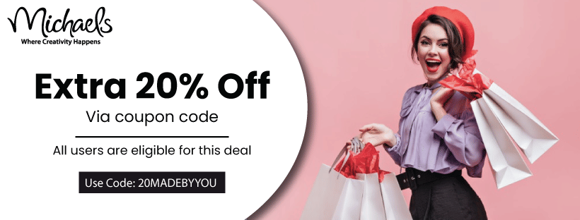 Extra 20% Off Via Michaels Coupon Code