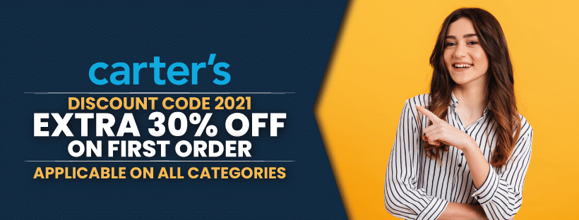 Carters Discount Code | Extra 30% Off On First Order