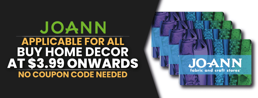 Shop Home Decor At $3.99 Onwards