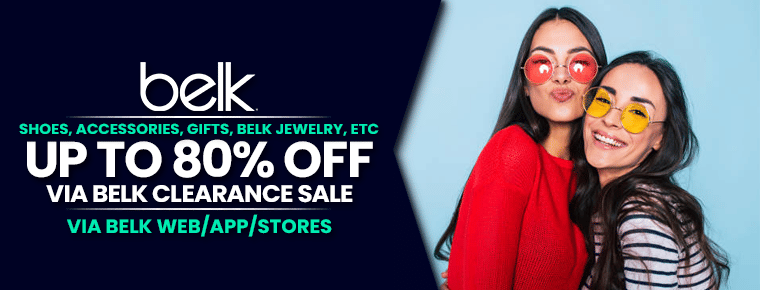 Belk Clearance Sale: Up To 80% Off