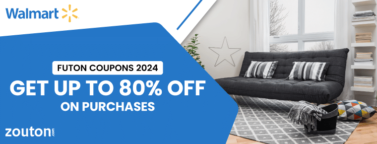Walmart Futon Coupons 2024 | July Edition: Get Up To 80% Off On Purchases