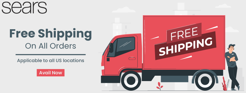  Sears Free Shipping | All Orders