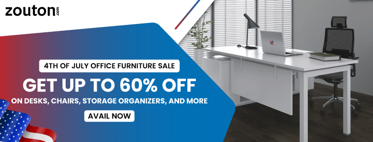 4th of July Office Furniture Sale | Get Up to 60% Off on Desks, Chairs, Storage Organizers, and More
