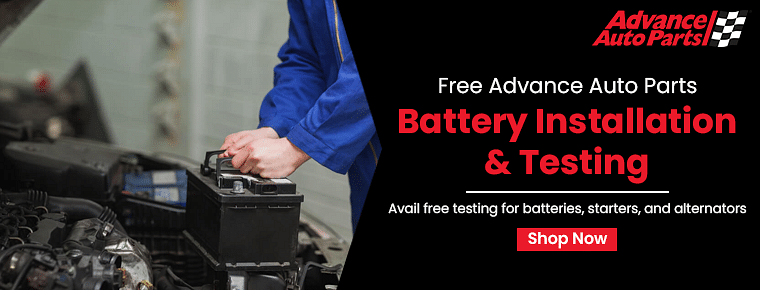 Free Advance Auto Parts Battery Installation & Testing