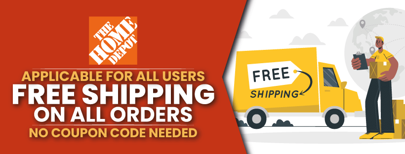Home Depot Free Shipping | All Orders