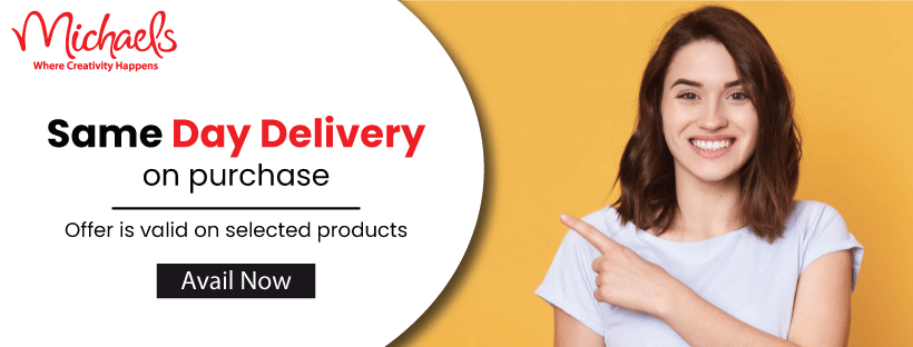 Michaels Same Day Delivery Deal