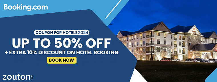 Booking.Com Hotel Coupons 2024 | Get Up To 50% + Extra 10% Discount On Hotel Booking