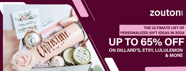 The Ultimate List Of Personalized Gift Ideas In 2024 | Up To 65% OFF On Dillard’s, Etsy, Lululemon & More