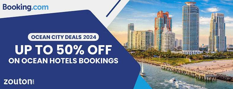 Booking.Com Ocean City Deals 2024 | Up To 50% Off On Ocean Hotels Bookings