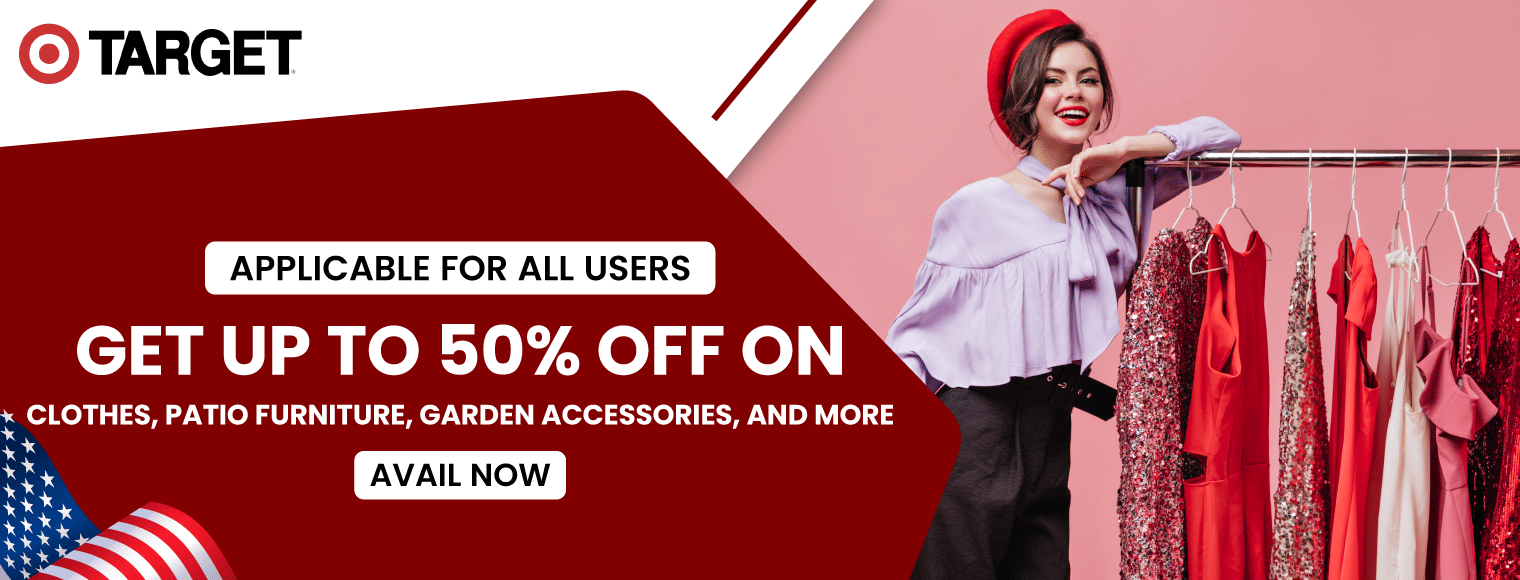 Target 4th of July Sale | Get Up to 50% Off on Clothes, Patio Furniture, Garden Accessories, and More