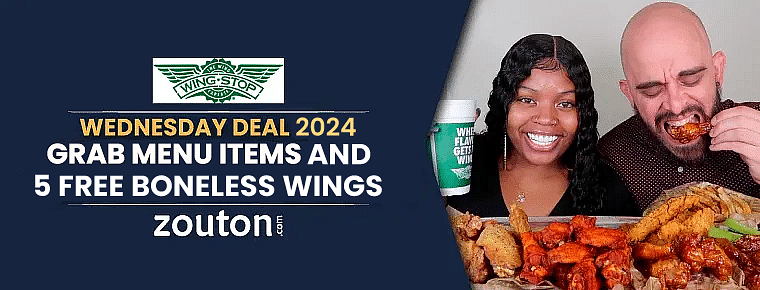 Wingstop Wednesday Deal May 2024: Grab Menu Items And 5 Free Boneless