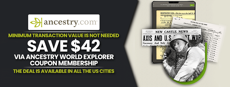 ancestry com world explorer coupon