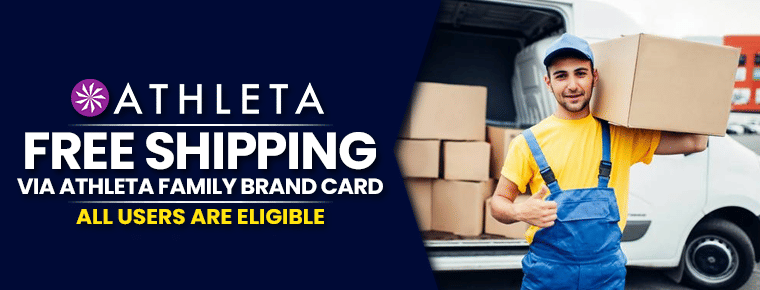 Free Shipping Via Athleta Family Brand Card