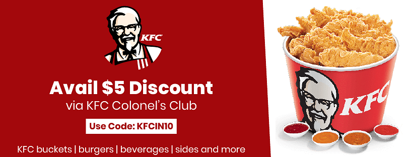 kfc printable coupons 2022 april specials get kfc menu items starting at 0 30 onwards