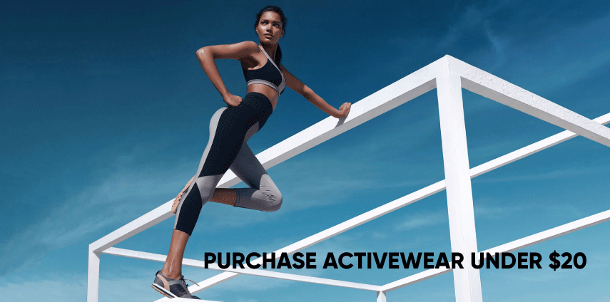 PURCHASE ACTIVEWEAR UNDER $20